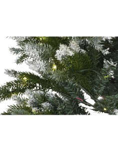 Sapin de Noël Home ESPRIT Vert Métal Polyéthylène Enneigé 120 x 120 x 180 cm 2