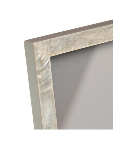 Cadre photo Versa Blanc Bois MDF 1,6 x 19,5 x 14,5 cm