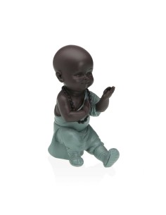 Figurine Décorative Versa Résine Buda 9 x 13 x 6 cm