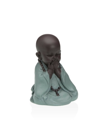 Figurine Décorative Versa Résine Buda 8 x 11,5 x 9 cm