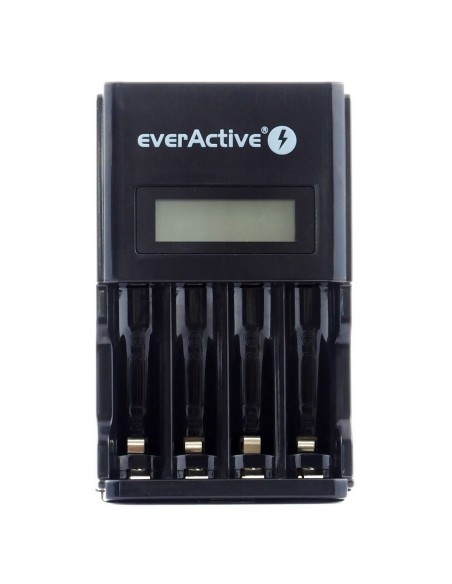 Chargeur de batterie EverActive NC450B Piles x 4