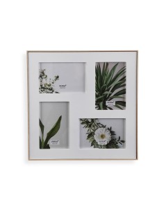 Cadre photo Versa Blanc Bois 31,5 x 31,5 cm