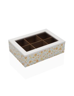 Boîte à bijoux Versa Bois 17 x 7 x 24 cm