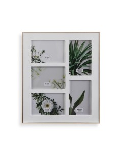 Cadre photo Versa Blanc Bois 36 x 30,5 cm