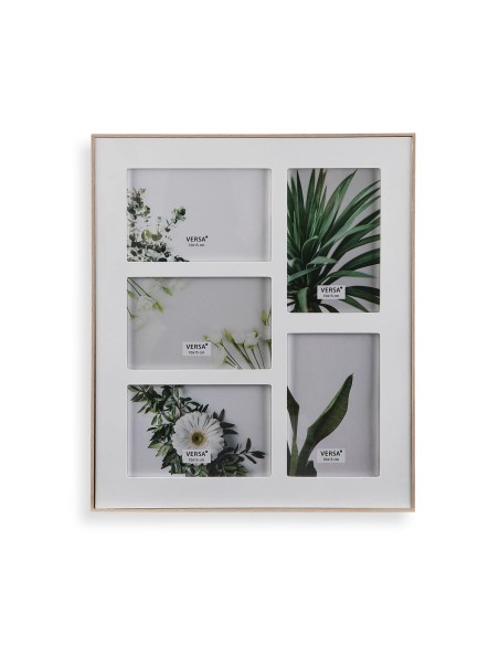 Cadre photo Versa Blanc Bois 36 x 30,5 cm