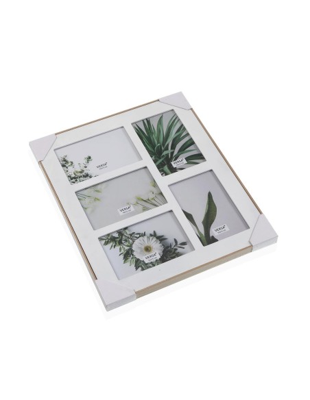 Cadre photo Versa Blanc Bois 36 x 30,5 cm