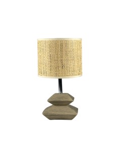 Lampe de bureau Versa Anis Gris Céramique 16 x 30 x 16 cm