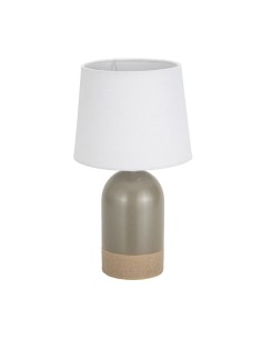 Lampe de bureau Versa Duo Lin Céramique 40 W 18 x 32,5 cm