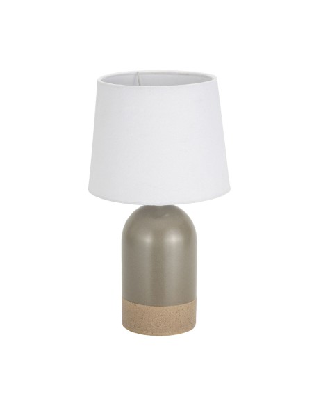 Lampe de bureau Versa Duo Lin Céramique 40 W 18 x 32,5 cm