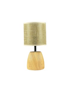 Lampe de bureau Versa Moutarde Céramique 14 x 29 x 14 cm