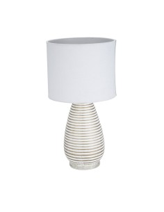 Lampe de bureau Versa Duna Lin Céramique 40 W 22 x 43,5 cm