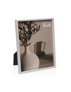 Cadre photo Versa Blanc Bois MDF 2 x 21,3 x 16,3 cm