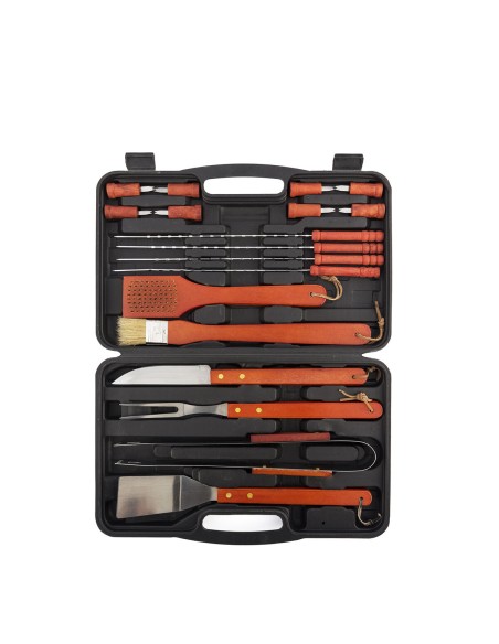 Malette Barbecue Barbecase InnovaGoods 18 Pièces