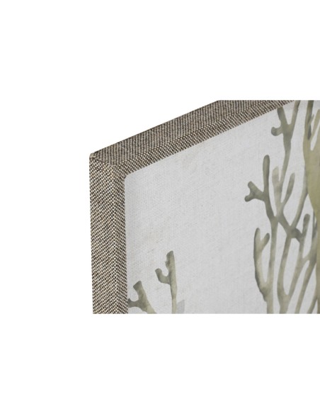 Cadre Home ESPRIT Vert Corail méditerranéen 45 x 2 x 60 cm (2 Unités)