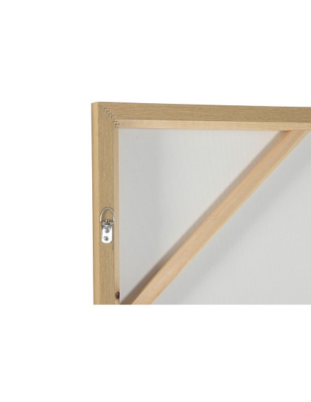 Cadre Home ESPRIT Blanc Beige Palmiers Tropical 100 x 4 x 140 cm (2 Unités)
