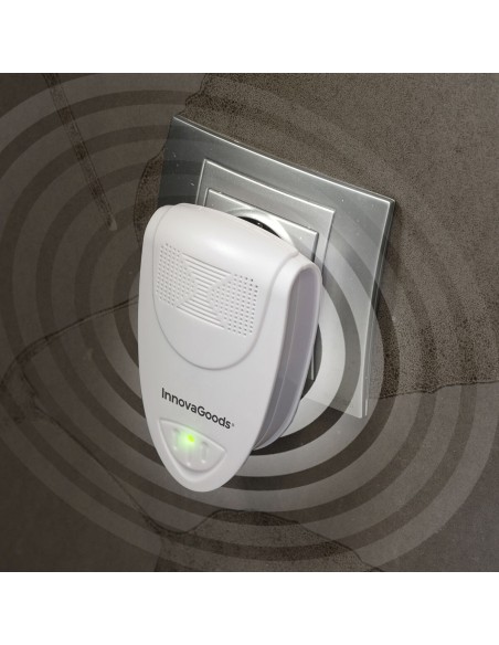 Répulsif Ultrasons d'insectes et de Rongeurs Mini InnovaGoods