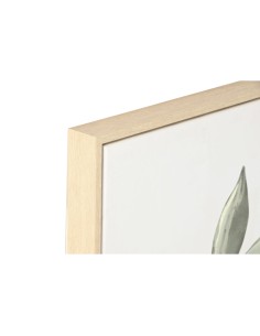 Cadre Home ESPRIT Jaune Beige Cottage 80 x 4 x 80 cm (2 Unités) 2