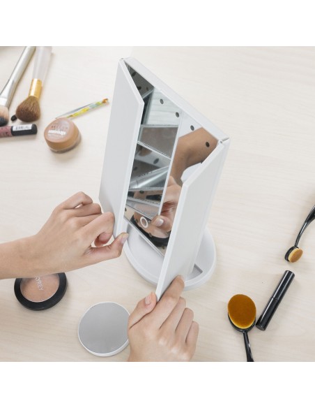 Miroir Grossissant avec LED 4-in-1 Ledflect InnovaGoods