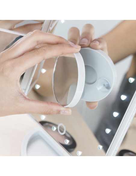 Miroir Grossissant avec LED 4-in-1 Ledflect InnovaGoods