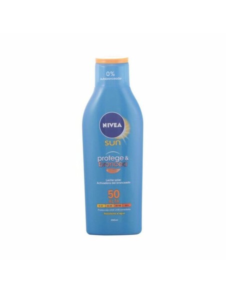 Lait solaire Nivea Sun Broncea Spf 50 200 ml