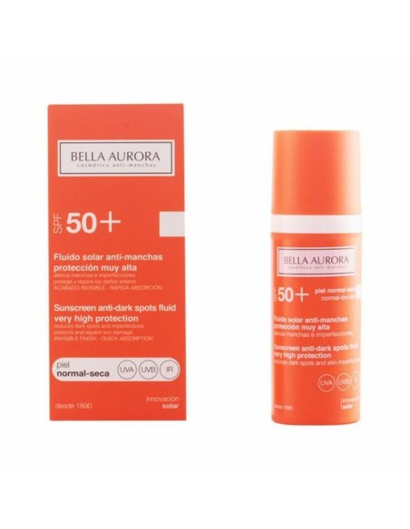 Fluide Solaire Anti-Tâches Bella Aurora 2526108 Spf 50 Spf 50+ 50 ml