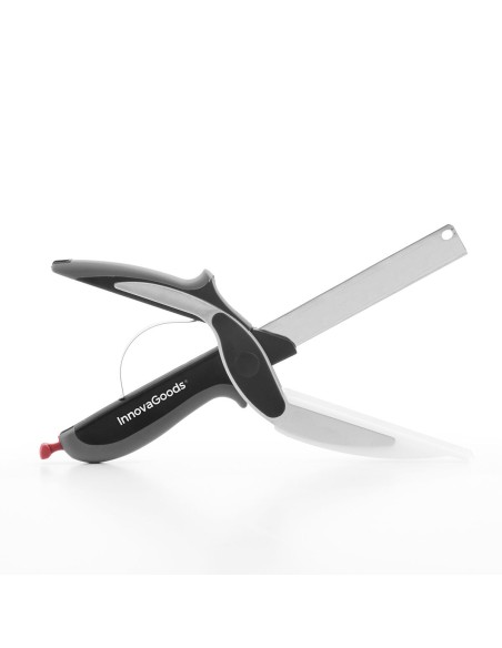 Couteau-Ciseau avec Mini Planche à Découper Intégrée Scible InnovaGoods