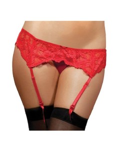 Jarretelle Seven Til Midnight 9555 Rouge S/M