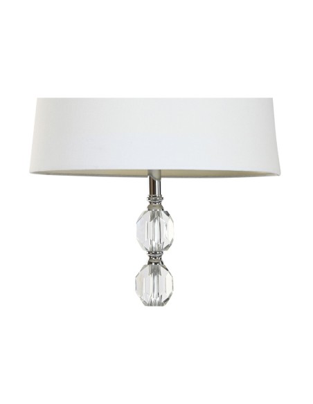 Lampadaire Home ESPRIT Blanc Argenté 50 W 220 V 35 x 35 x 150 cm (3 Pièces)