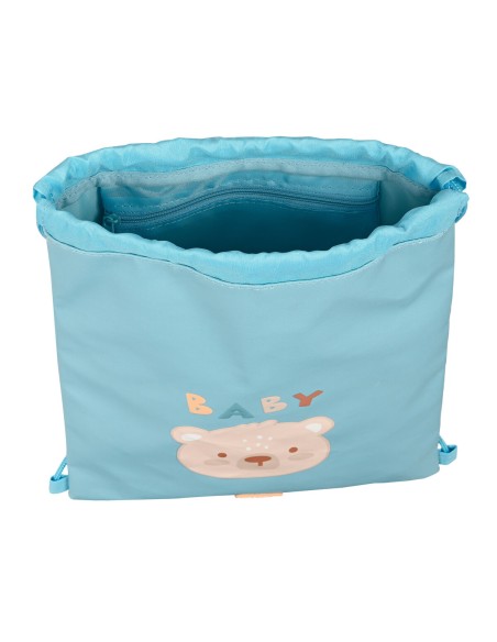 Sac à dos serré par des ficelles Safta Baby bear Bleu