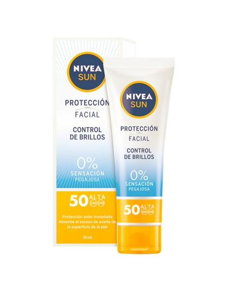 Écran solaire visage Nivea Sun Facial Spf 50 50 ml