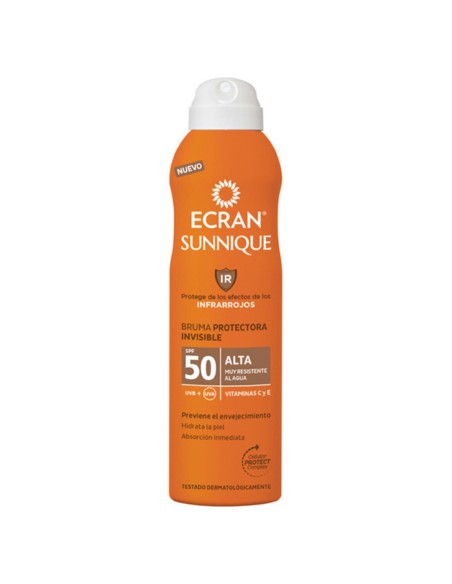 Spray Protecteur Solaire Ecran Ecran Sunnique Spf 50 250 ml
