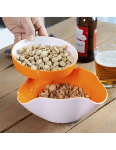 Bols pour Apéritifs 2 en 1 InnovaGoods 2 Pièces 2