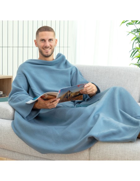 Couverture à Manche Individuelle avec Poche Centrale Faboulazy InnovaGoods