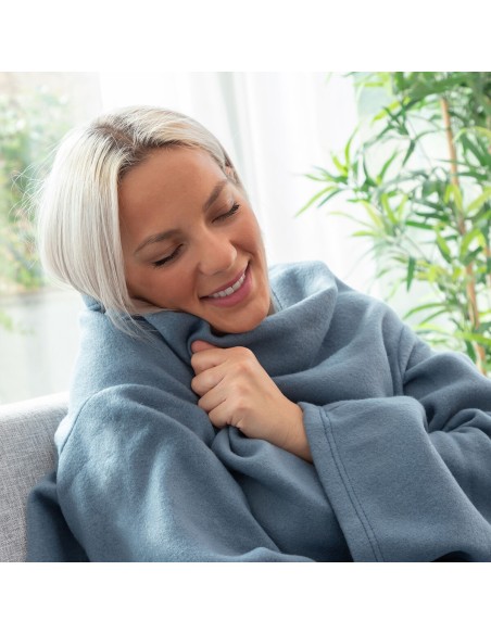Couverture à Manche Double avec Poche Centrale Doublanket InnovaGoods