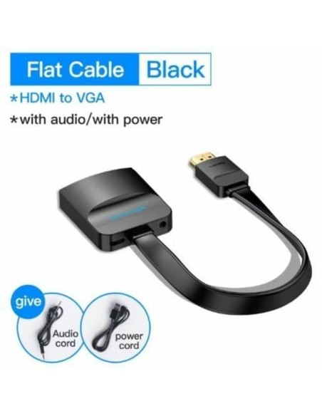 Adaptateur Thunderbolt vers USB-C Vention 74346 Noir 20 cm