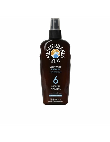 Protecteur Solaire Suntan Oil Dark Tanning Mediterraneo Sun