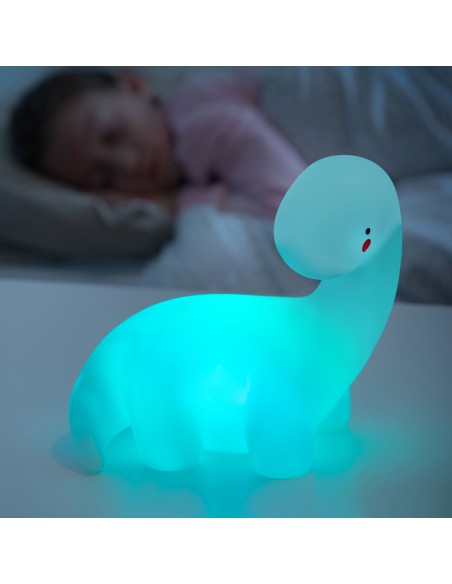 Lampe LED multicolore Dinosaure Lightosaurus InnovaGoods