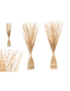 Fleur décorative DD115007 Naturel 14 x 100 x 10 cm 8 x 100 x 18 cm (4 Unités) 2