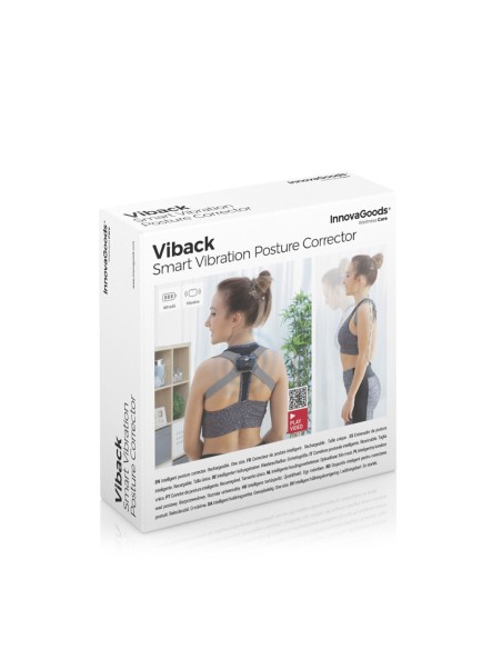 Entraîneur de Posture Intelligent Rechargeable avec Vibration Viback InnovaGoods