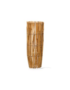 Lampadaire HY8162D Naturel 18,5 x 53 x 18,5 cm (4 Unités) 2