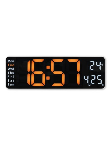 Horloge Murale avec Thermomètre Hama Santa Cruz