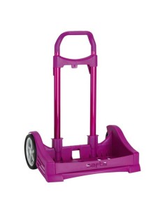 Chariot pour sac à dos Safta SF-641078-205 Fuchsia 40 x 85 x 28 cm