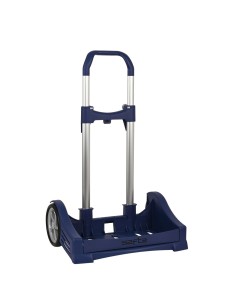 Chariot pour sac à dos Safta Blue marine 40 x 85 x 28 cm
