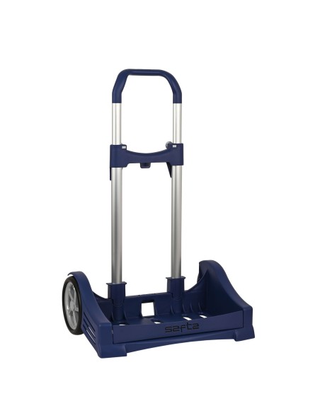 Chariot pour sac à dos Safta Blue marine 40 x 85 x 28 cm
