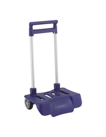 Chariot pour Sac à Dos Pliable Safta Blue marine 30 x 85 x 23 cm