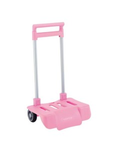 Chariot pour Sac à Dos Pliable Safta Rose 30 x 85 x 23 cm