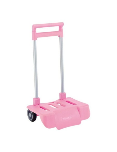 Chariot pour Sac à Dos Pliable Safta Rose 30 x 85 x 23 cm