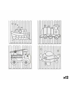 Toile Pincello 29100257 Bois Tissu 12 Unités