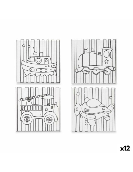 Toile Pincello 29100257 Bois Tissu 12 Unités