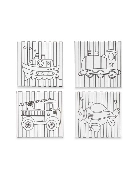 Toile Pincello 29100257 Bois Tissu 12 Unités